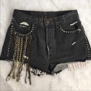 Vintage Studded and Chained Levi’s